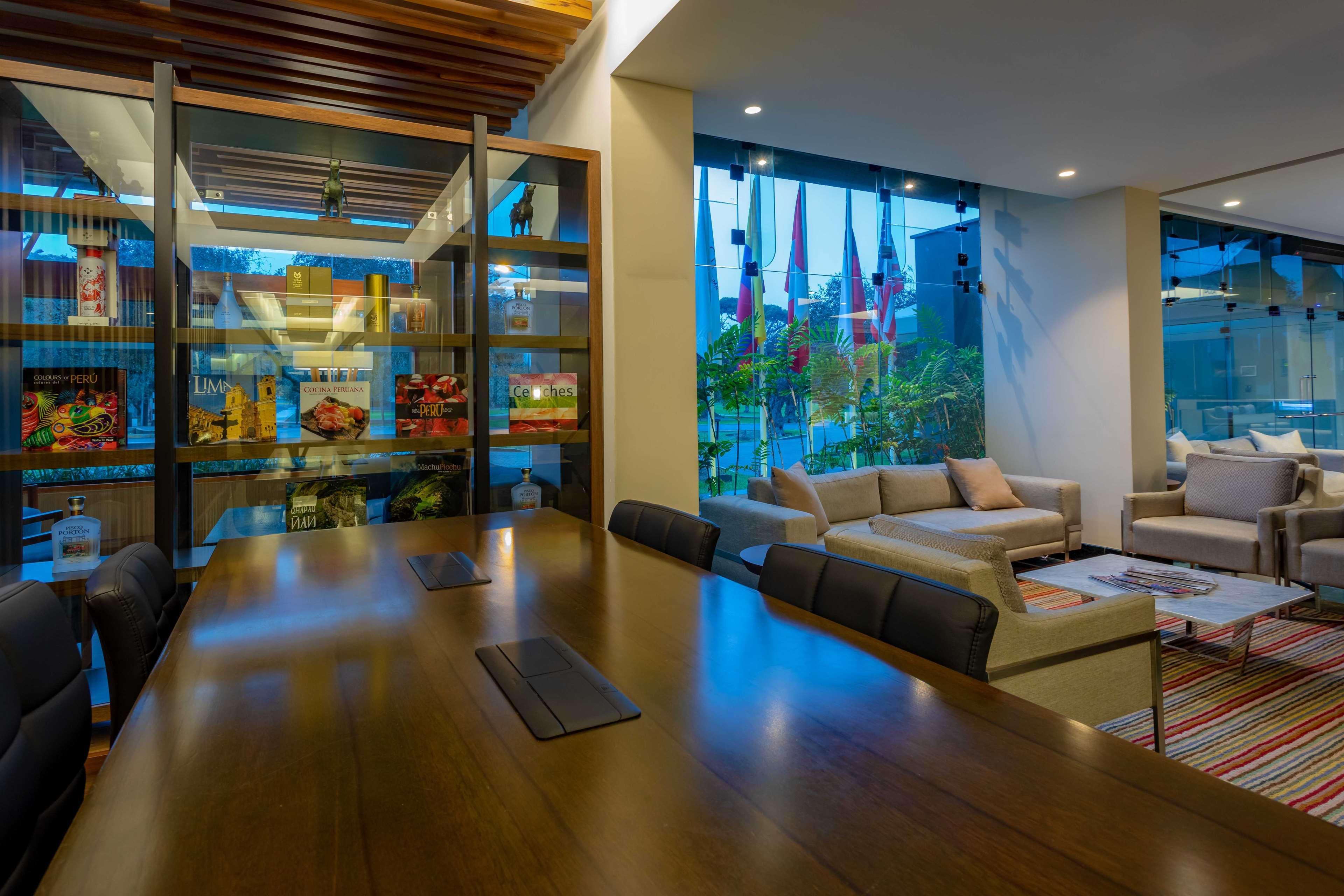 Sonesta Hotel El Olivar Lima Ngoại thất bức ảnh The lobby of the hotel